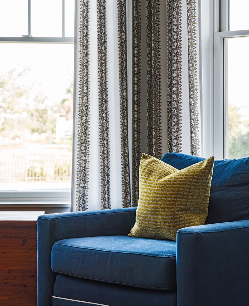 blue chair
