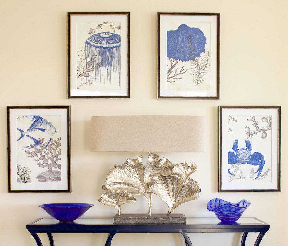 NOKOMIS BAY HOUSE ART TABLE